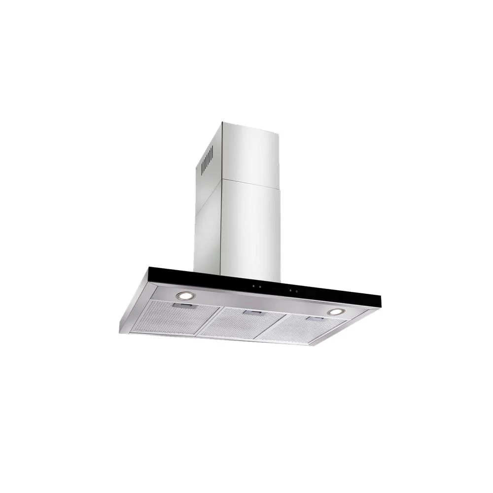 Artusi 90cm Canopy Range Hood - Black - Image 3