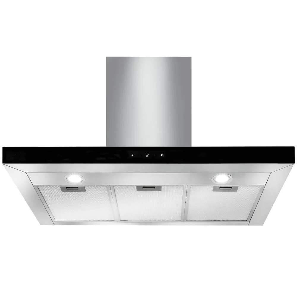 Artusi 90cm Canopy Range Hood - Black - Image 4