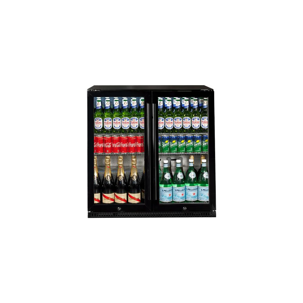 Artusi Double Door Minus 5°C Beverage Centre - Black
