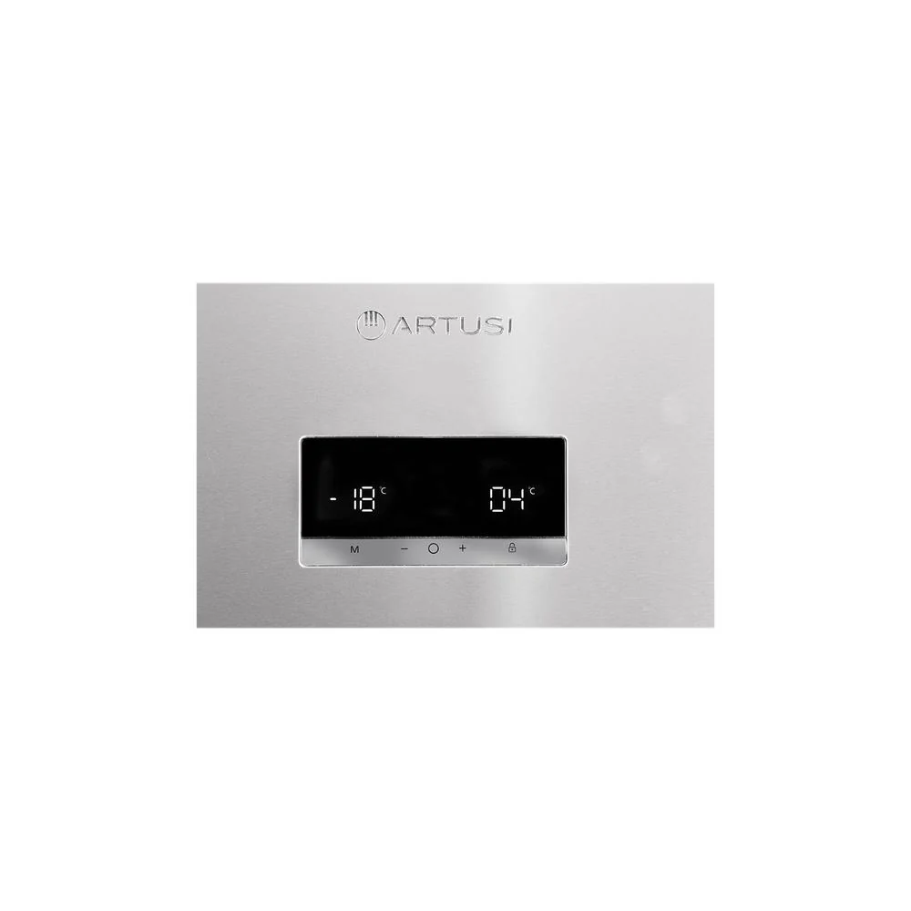 Artusi Freestanding Refrigerator - Stainless Steel - Image 4