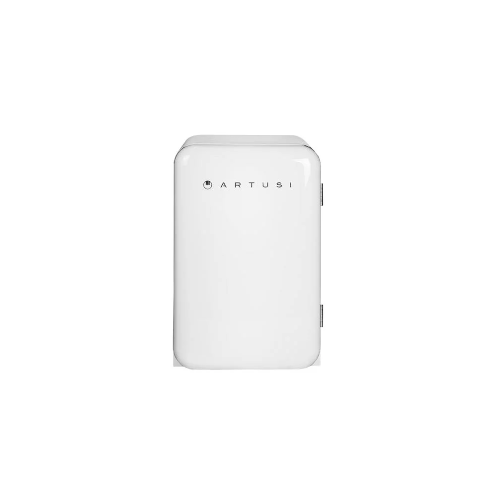Artusi 60cm Retro Refrigerator - White Gloss