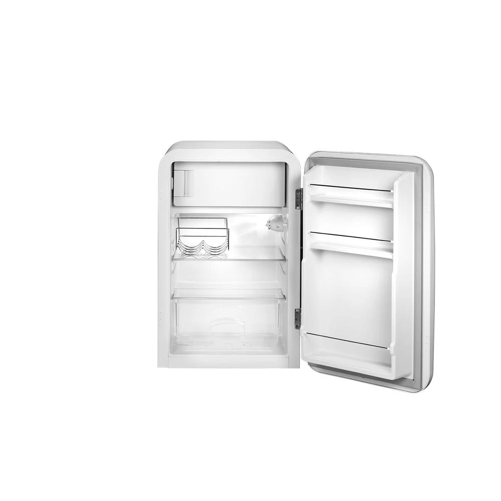 Artusi 60cm Retro Refrigerator - White Gloss - Image 2