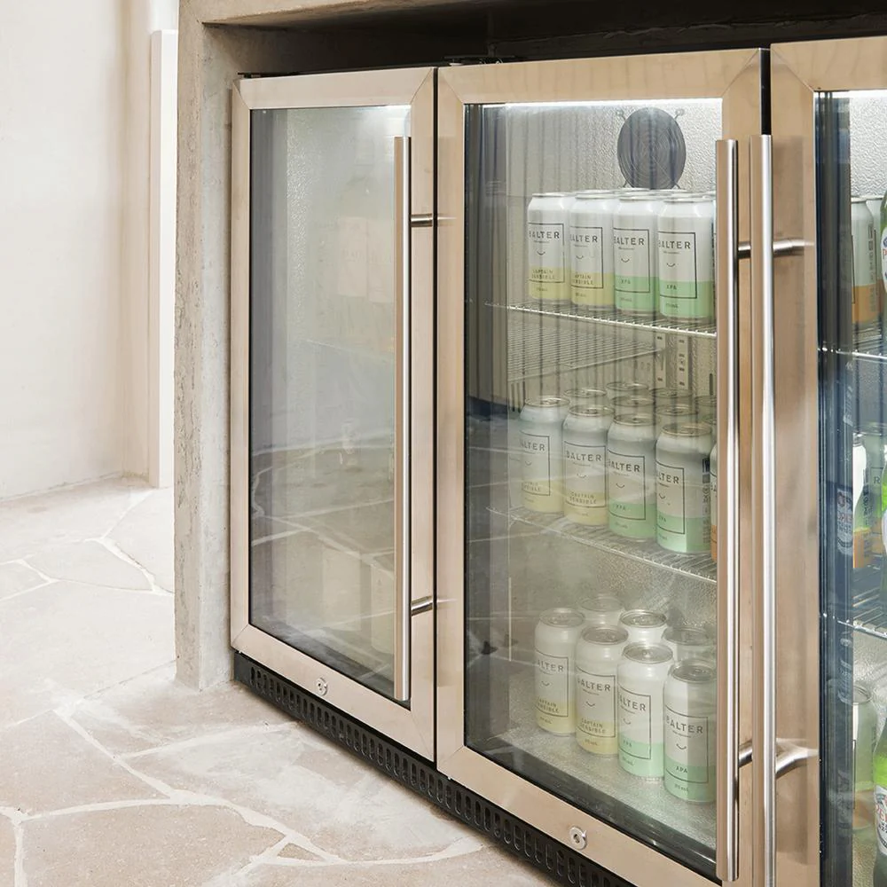 Artusi Triple Door Beverage Centre - Stainless Steel - Image 2