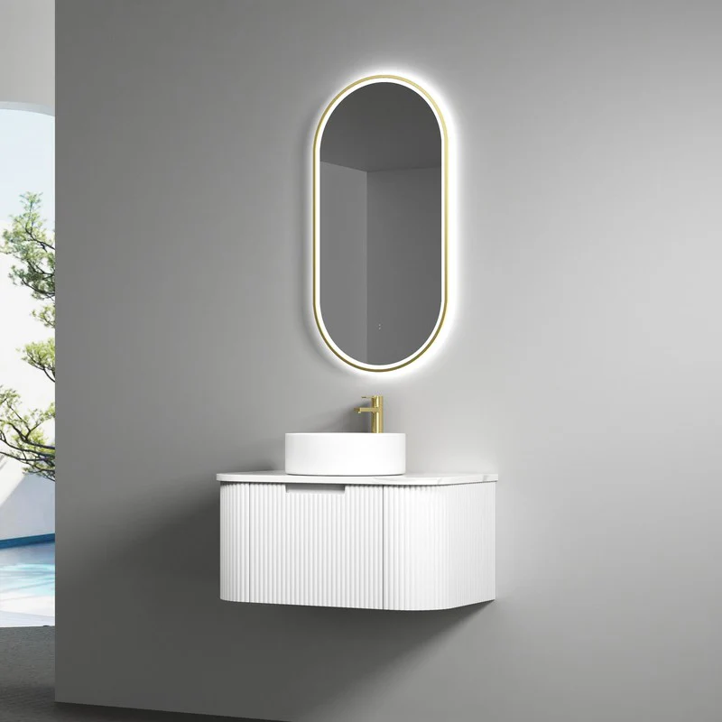 Aulic Beau Monde LED Mirror with Touch-Free Sensor