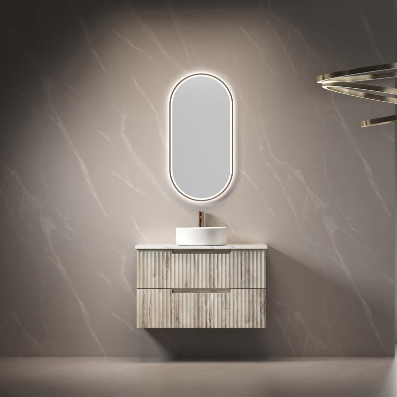 Aulic Beau Monde LED Mirror with Touch-Free Sensor - Image 2