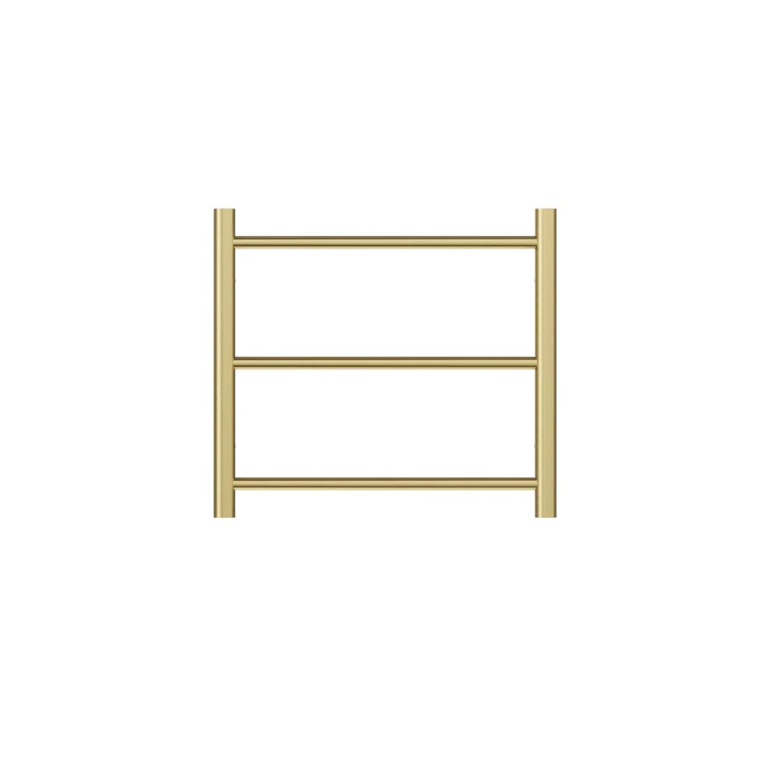 Linsol Avid 3 Bar Heated Towel Rail - Brushed Brass - Image 2