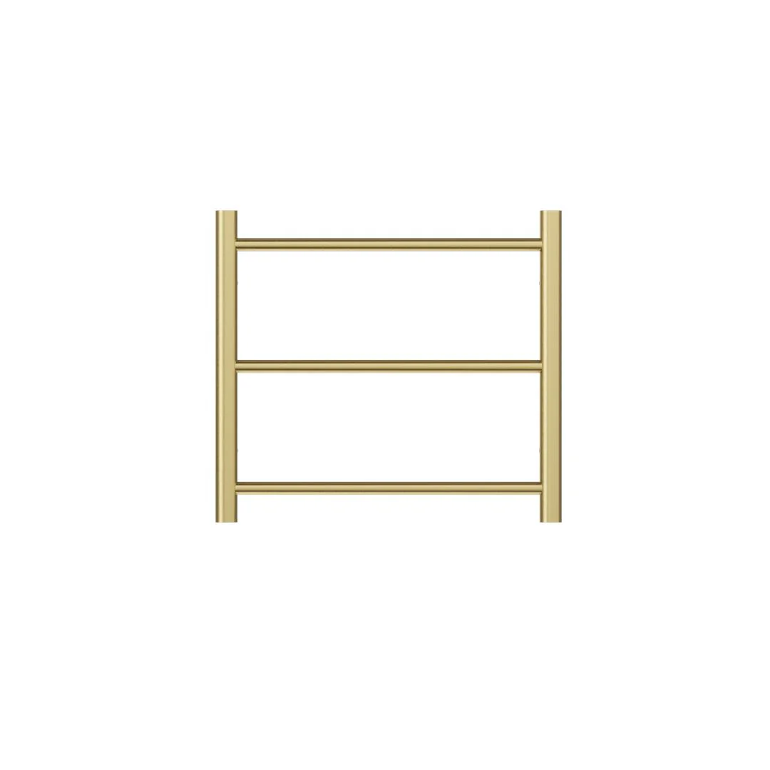 Linsol Avid 5 Bar Heated Towel Rail - Brushed Brass - Image 2
