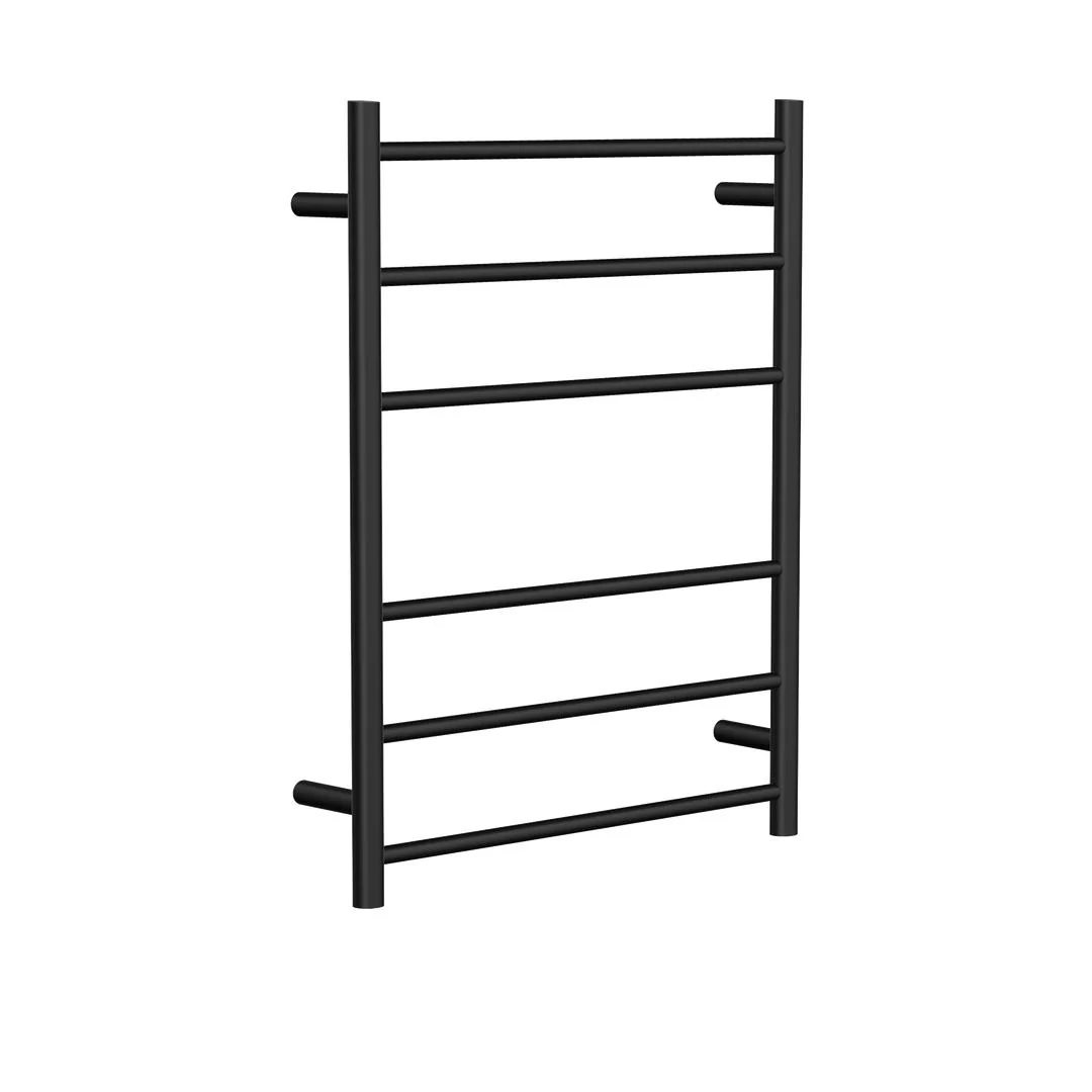 Linsol Avid 6 Bar Non Heated Towel Rail - Matte Black