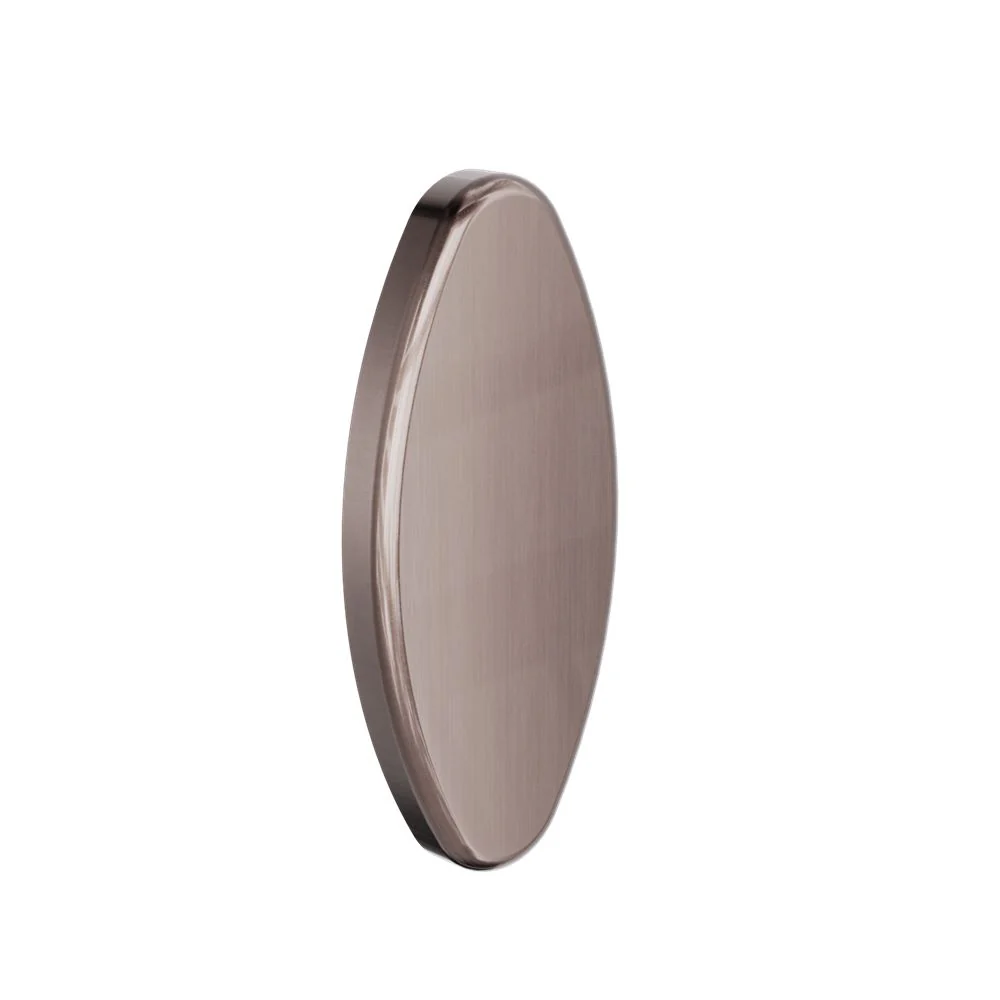 Nero Backrest Removable Wall Cover Plate - Brushed Bronze