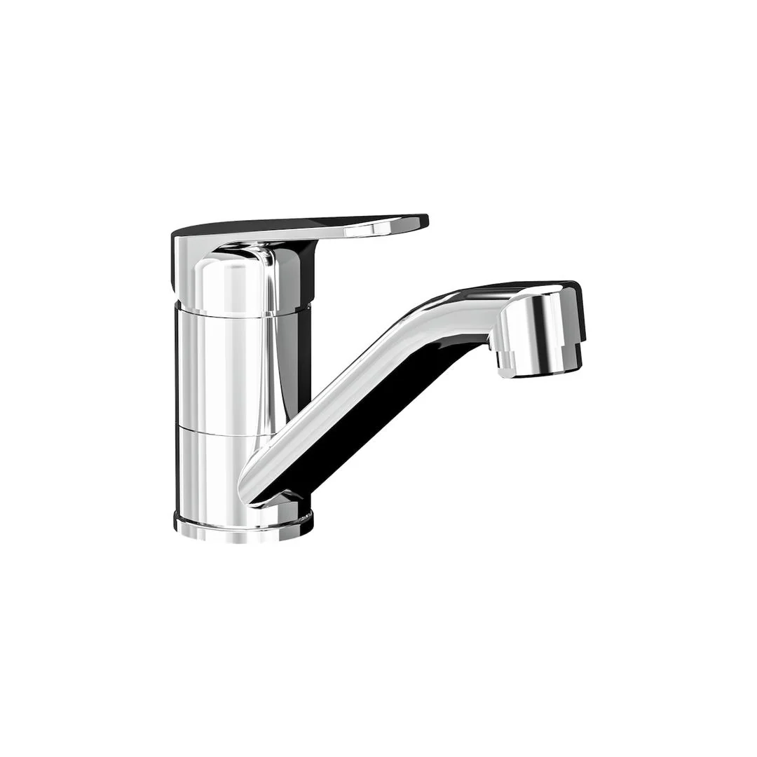 Linsol Banjo S3 Basin Mixer - Chrome - Image 2