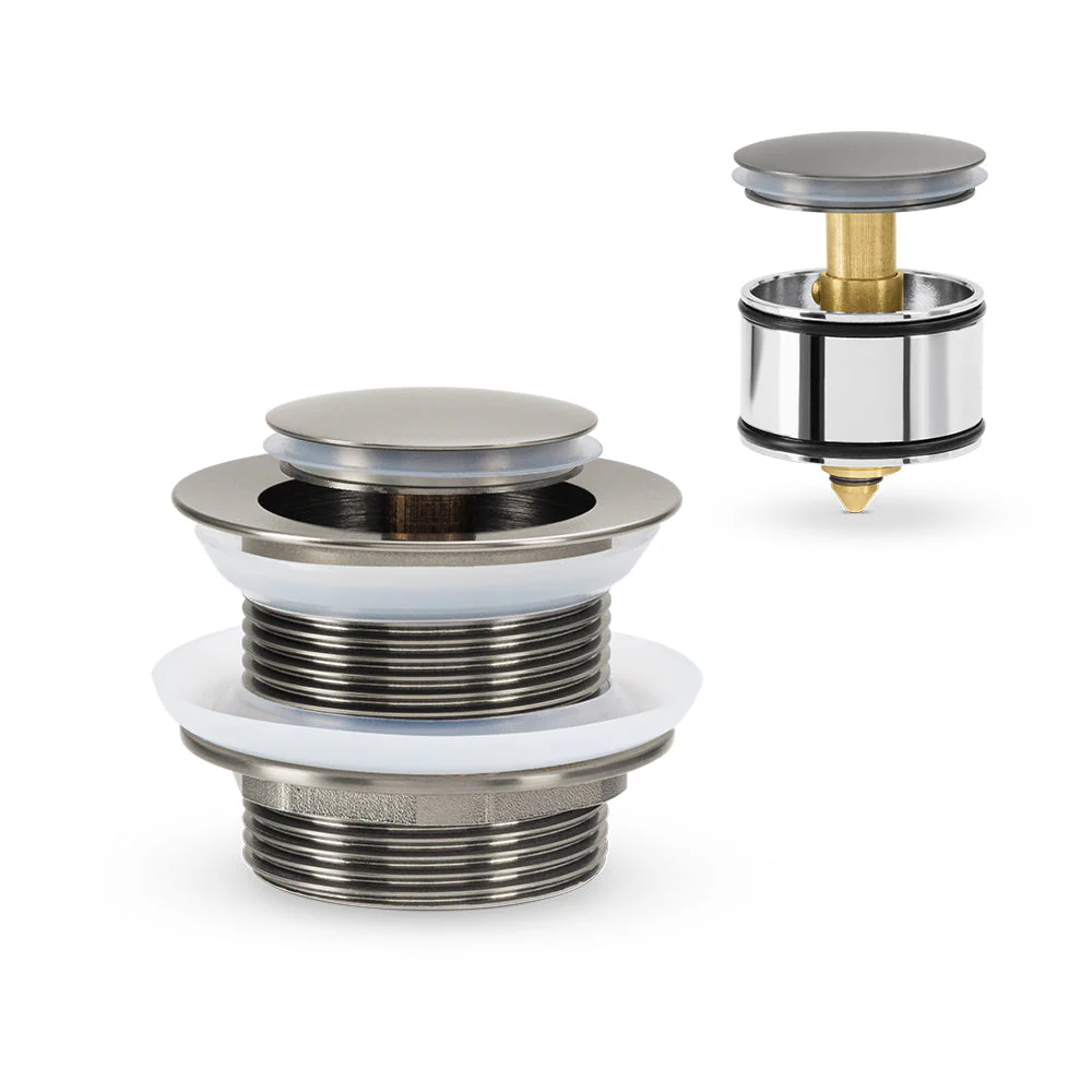 Mixx Bath Pop Up Waste 40mm With Pullout Centre - Gun Metal