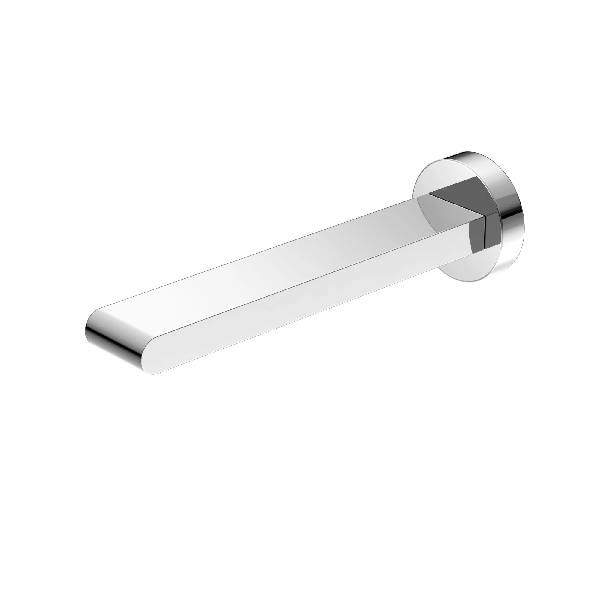 Nero Bianca Fixed Basin/Bath Spout 200mm - Chrome