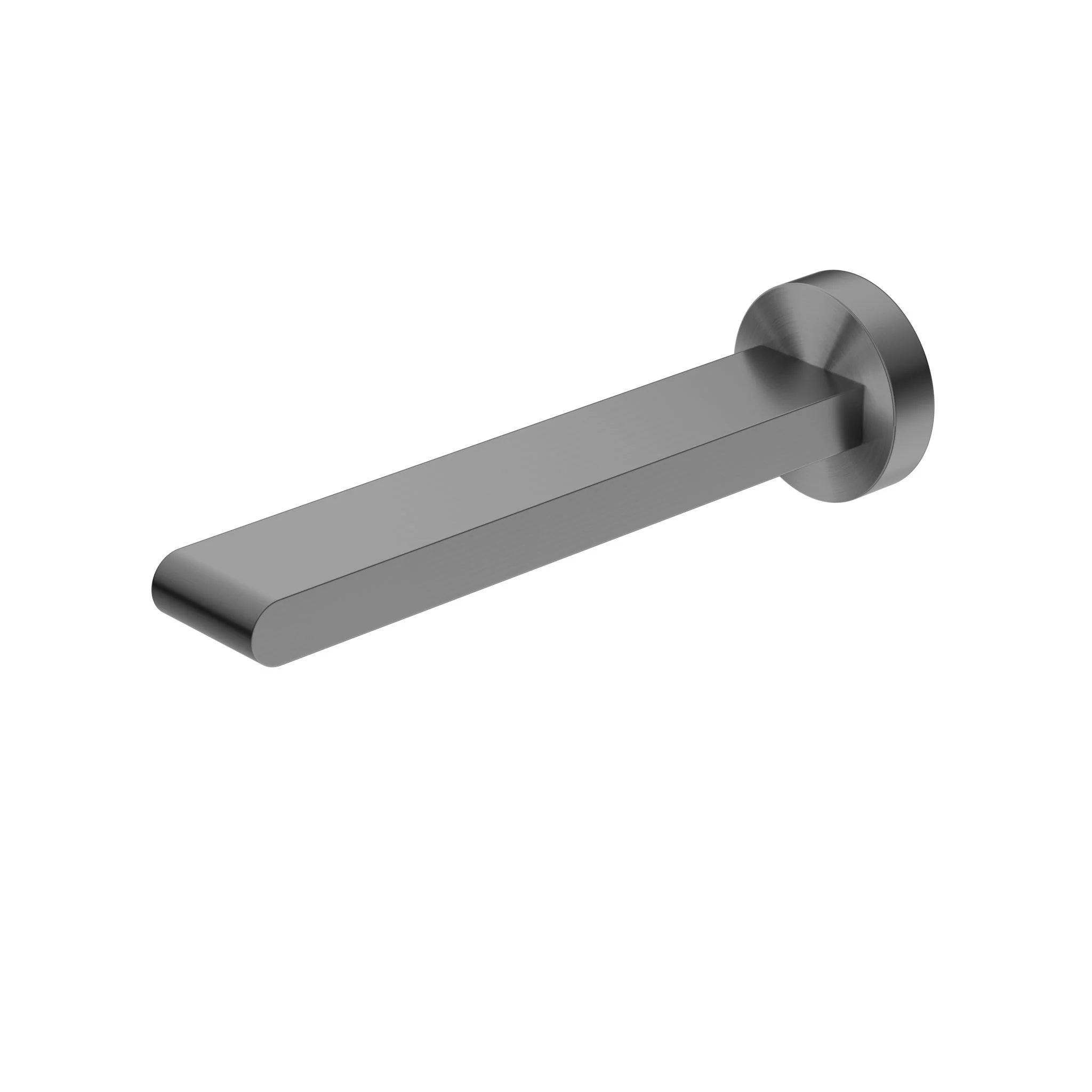 Nero Bianca Fixed Basin/Bath Spout 200mm - Gun Metal