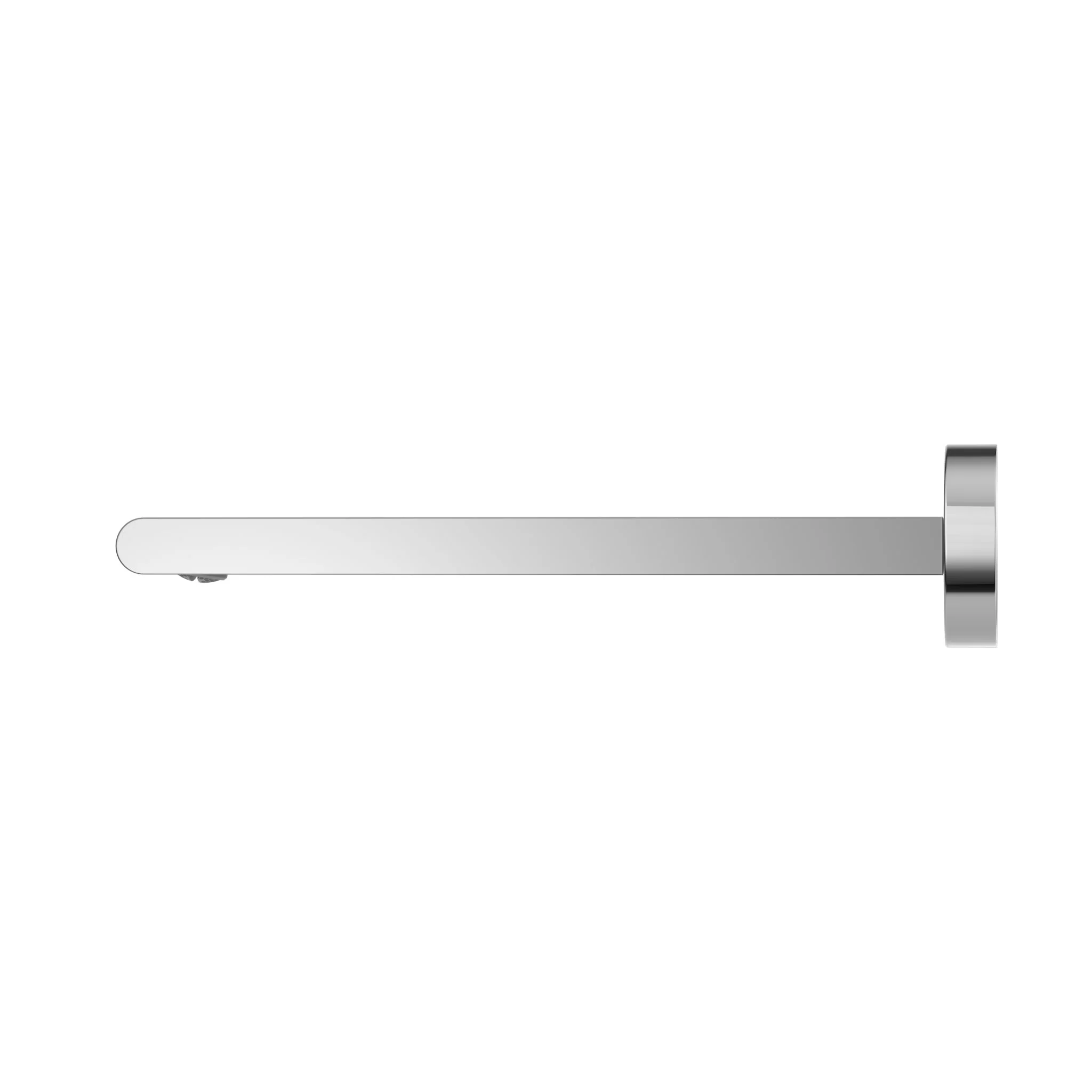 Nero Bianca Fixed Basin/Bath Spout 240mm - Chrome - Image 2