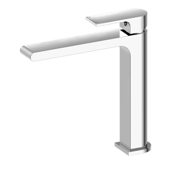 Nero Bianca Mid Tall Basin Mixer - Chrome