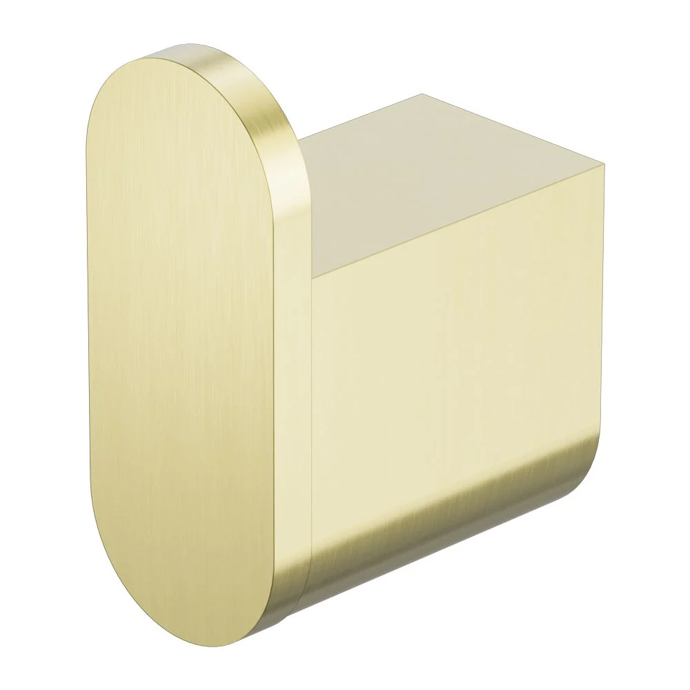 Nero Bianca Robe Hook - Brushed Gold
