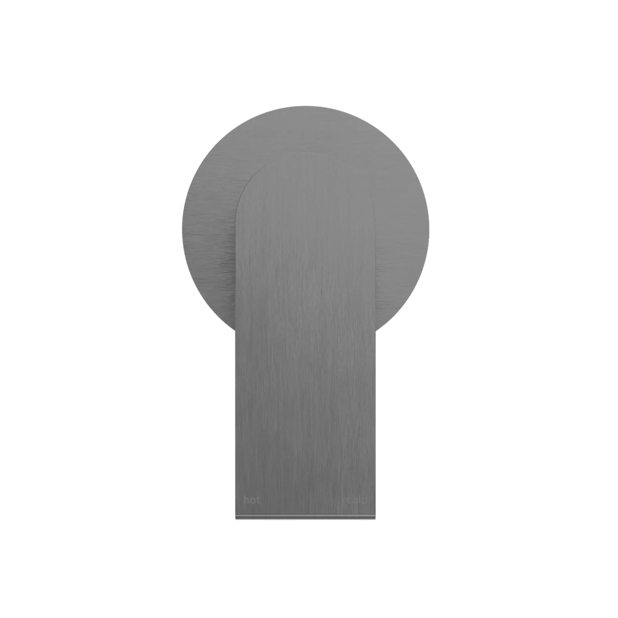 Nero Bianca Shower Mixer 80mm Plate - Gun Metal - Image 2
