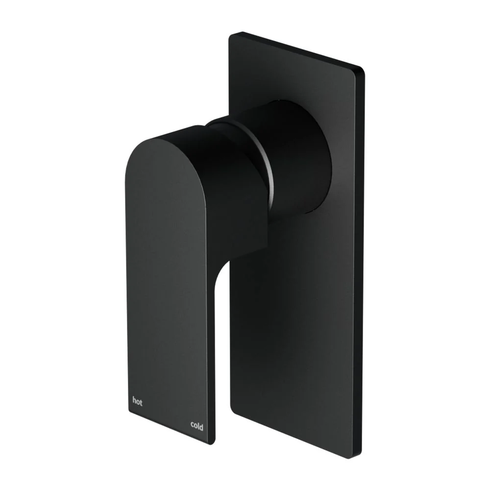 Nero Bianca Shower Mixer - Black Matte