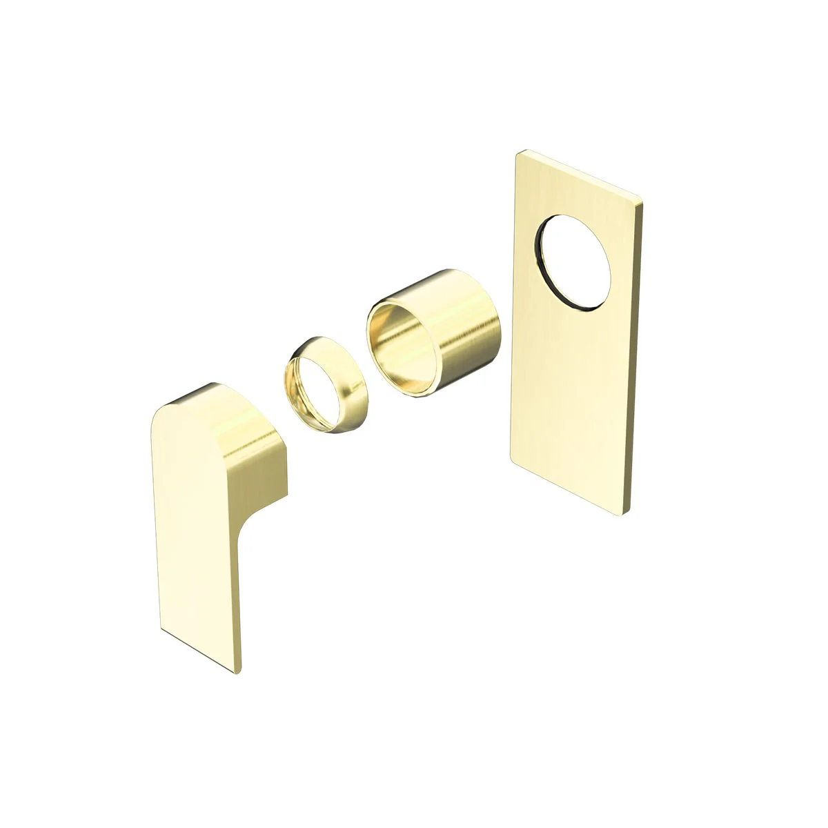 Nero Bianca Shower Mixer (Trim Kit Only) - Brushed Gold
