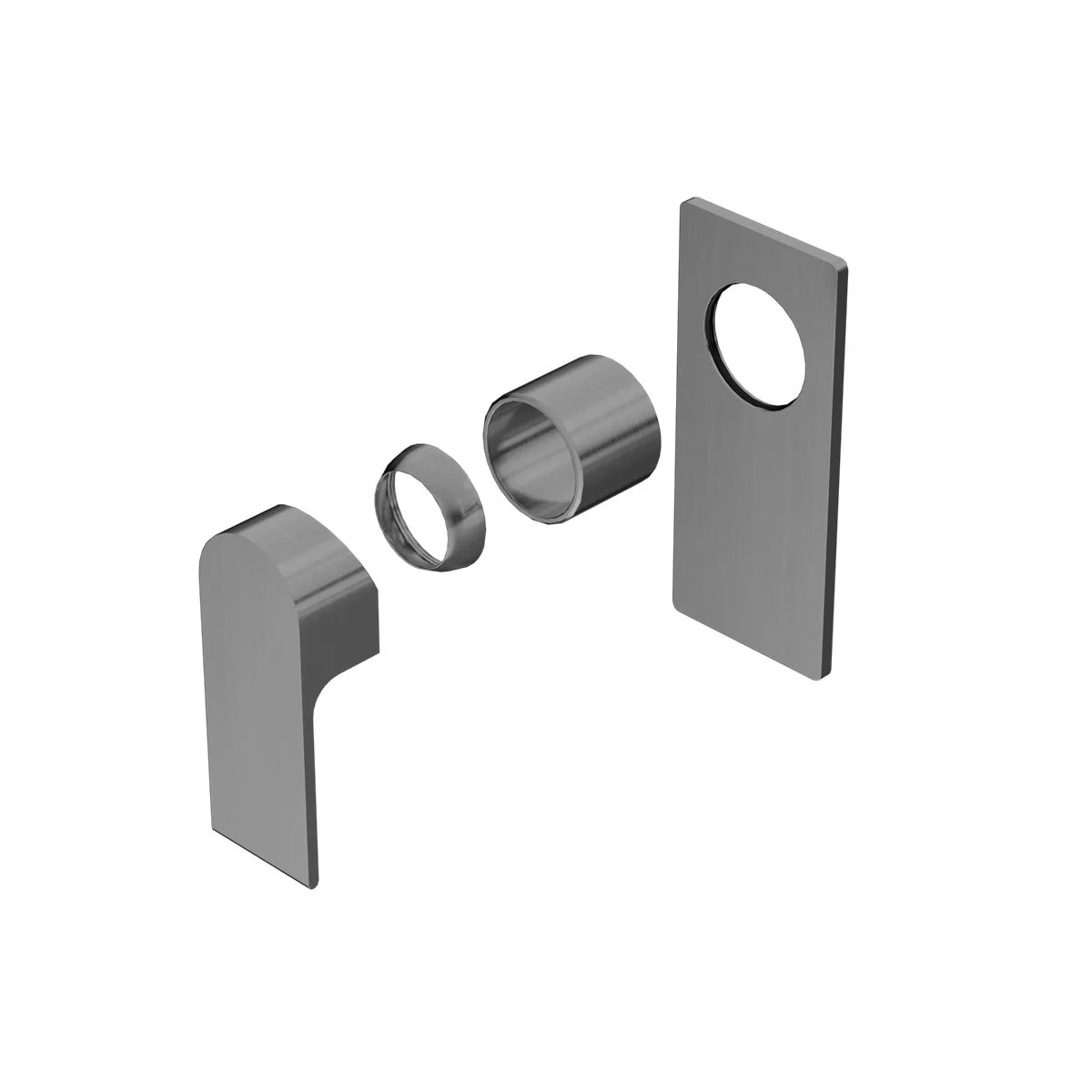 Nero Bianca Shower Mixer (Trim Kit Only) - Gun Metal