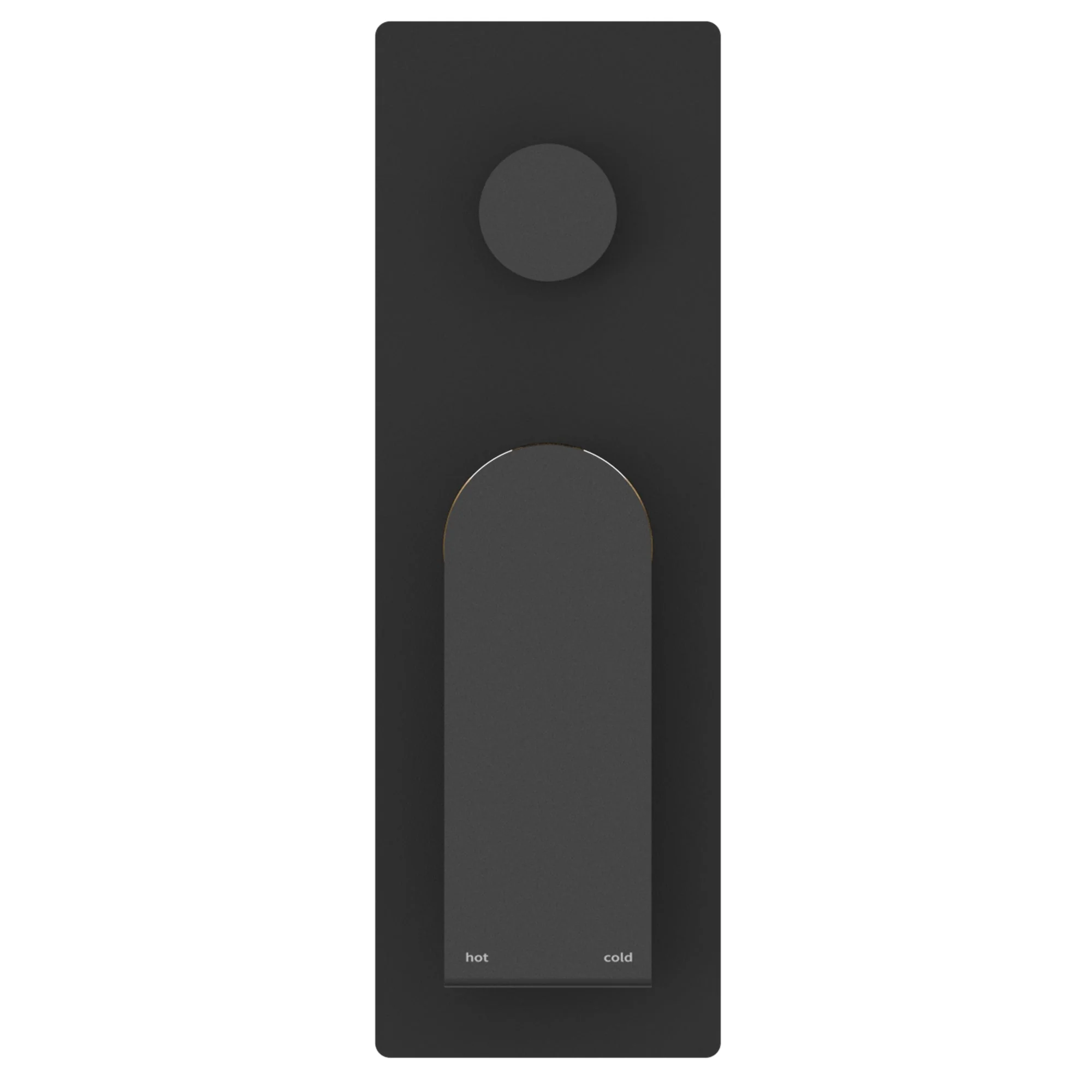 Nero Bianca Shower Mixer With Diverter - Black Matte - Image 2