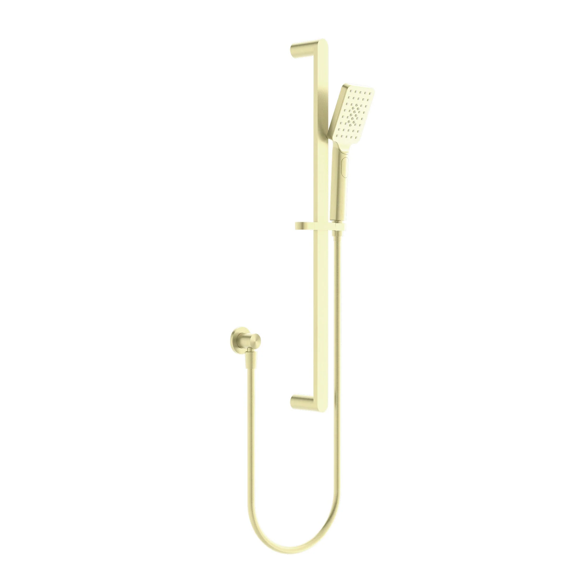 Nero Bianca Shower Rail - Brushed Gold