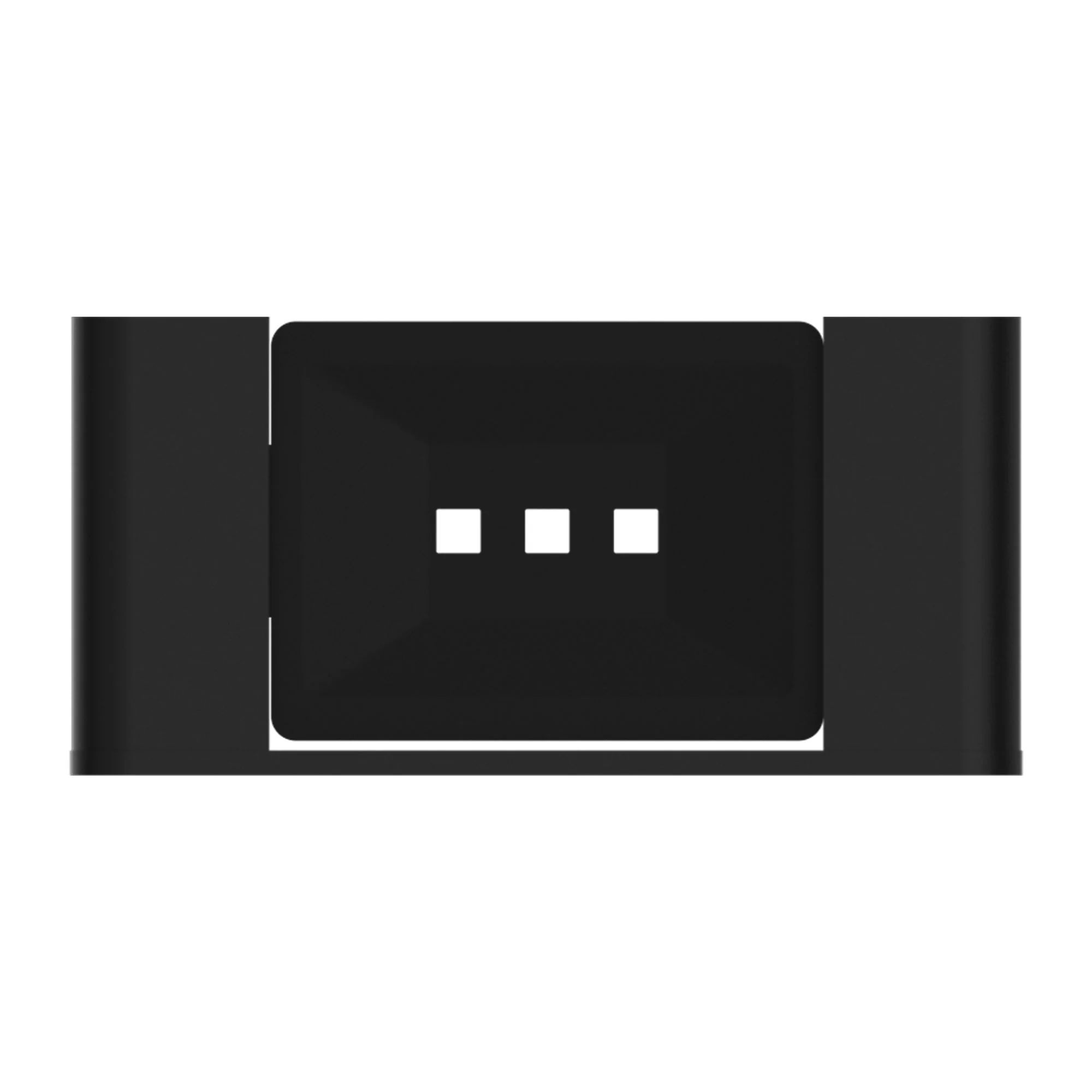 Nero Bianca Soap Dish Holder - Black Matte - Image 3