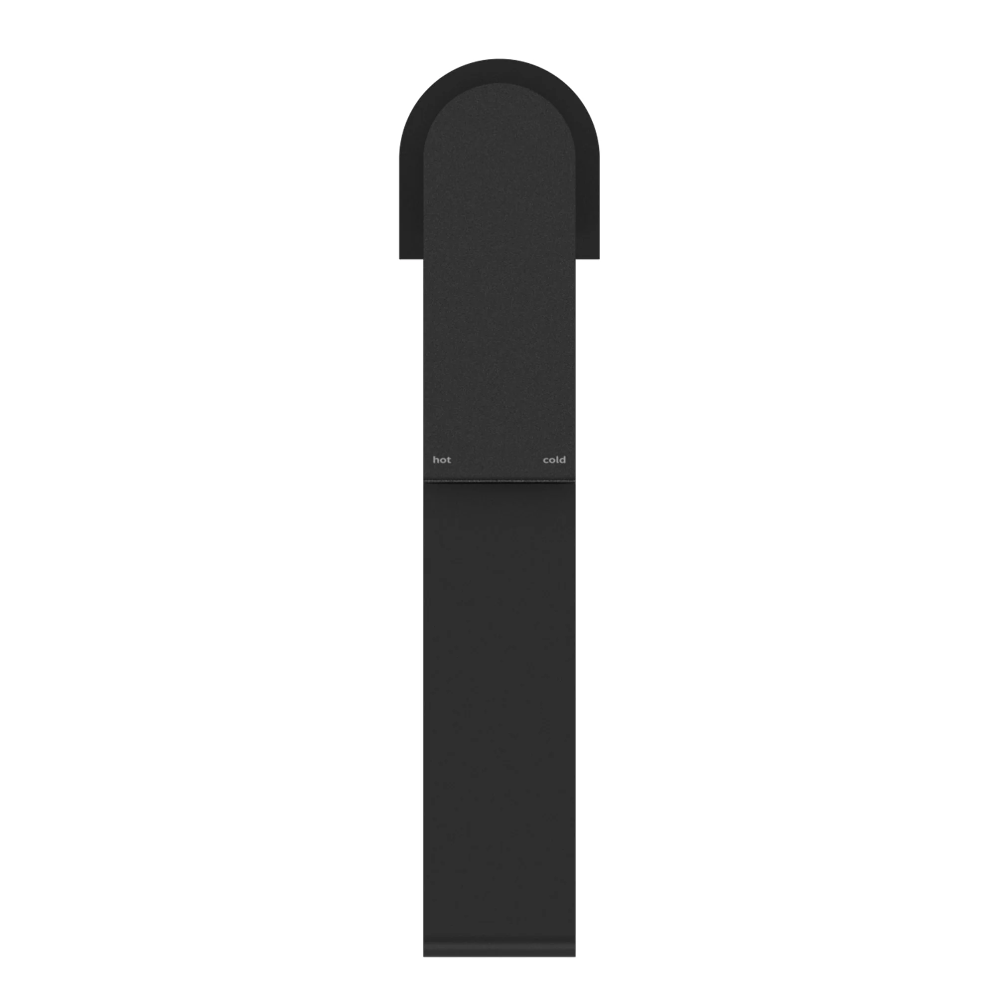 Nero Bianca Tall Basin Mixer - Black Matte - Image 3