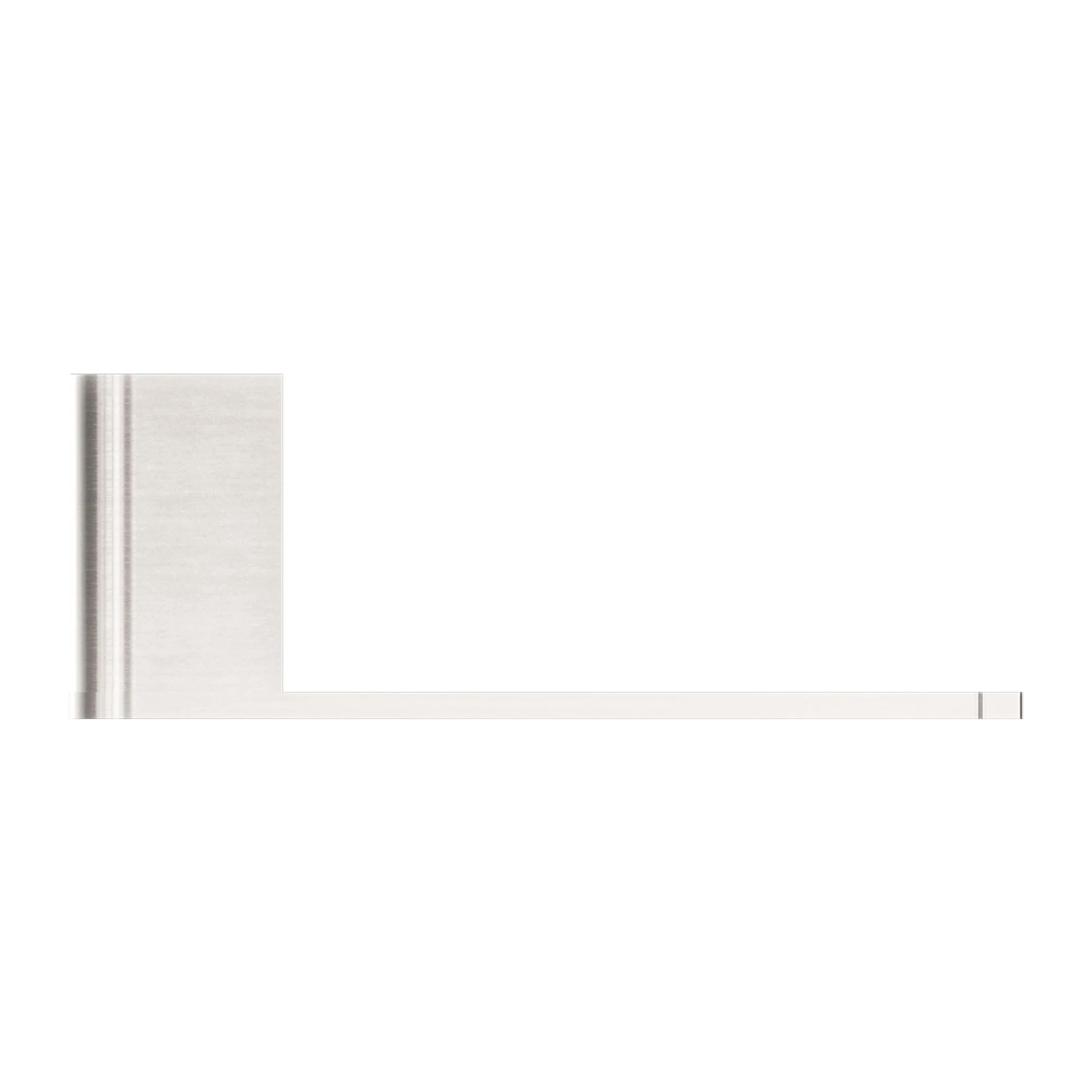 Nero Bianca Toilet Roll Holder - Brushed Nickel - Image 3