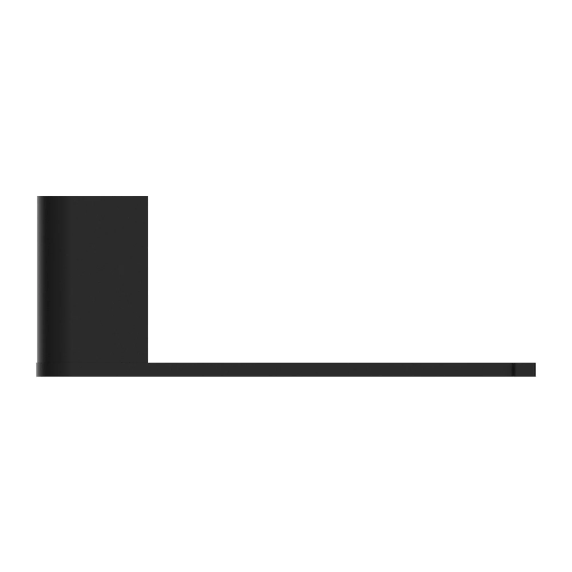 Nero Bianca Toilet Roll Holder - Black Matte - Image 3