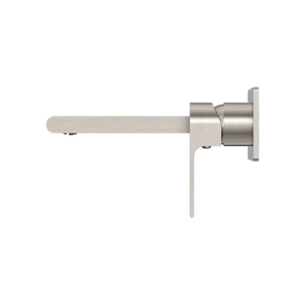 Nero Bianca Wall Basin/Bath Mixer - Brushed Nickel - Image 4