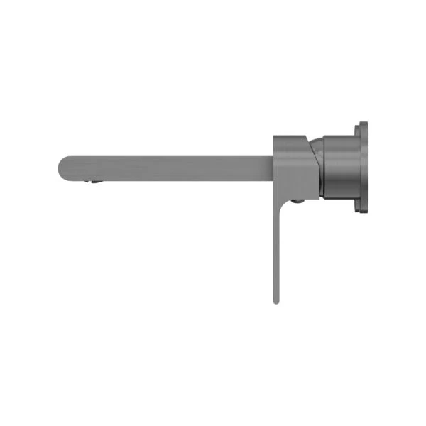 Nero Bianca Wall Basin/Bath Mixer Separate Back Plate - Gun Metal - Image 3