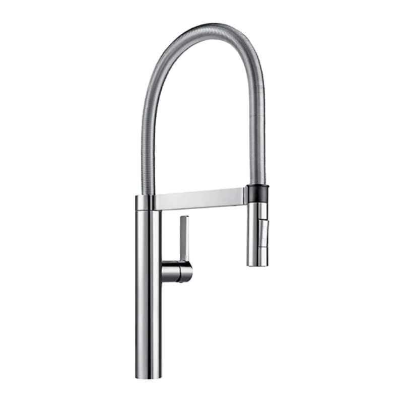 Blanco CULINA Single Lever Mixer Tap w/ Flexi Arm - Brushed Chrome