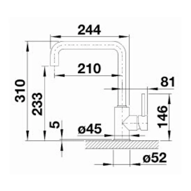 Blanco MILI Single Lever Mixer Tap - Image 2