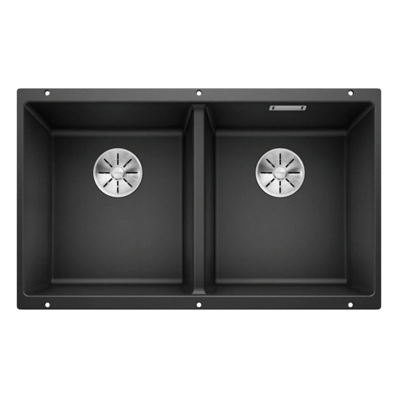 Blanco SUBLINE 350/350-U Double Bowl Undermount Sink - Anthracite