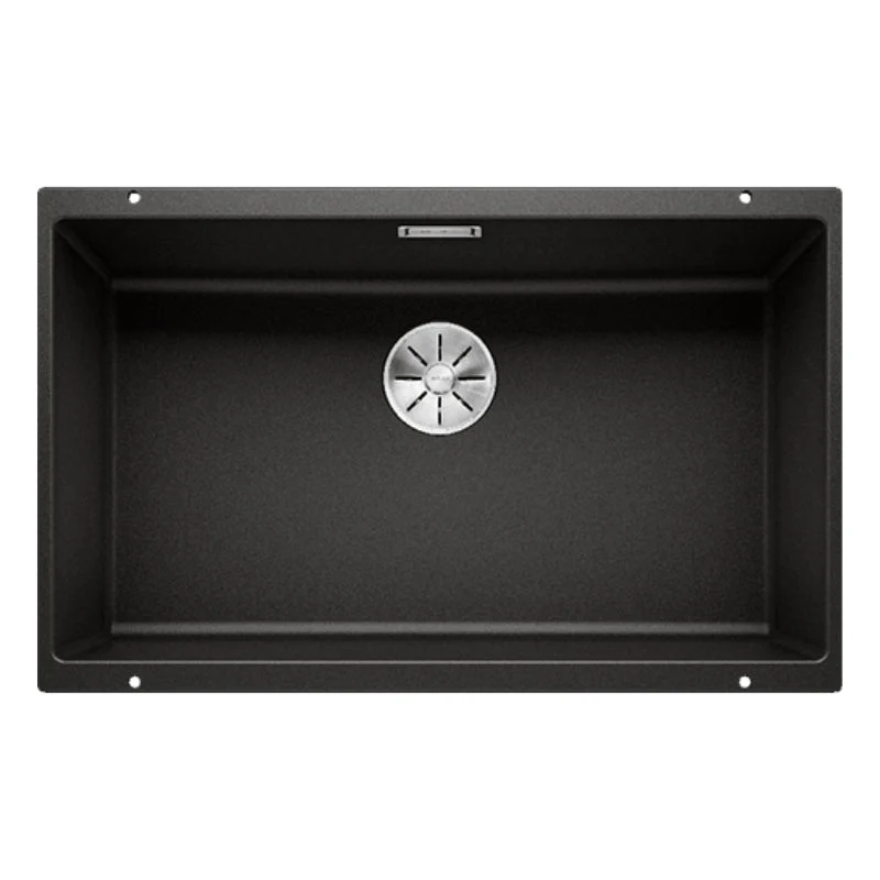 Blanco SUBLINE 700-U Single Bowl Undermount Sink - Black