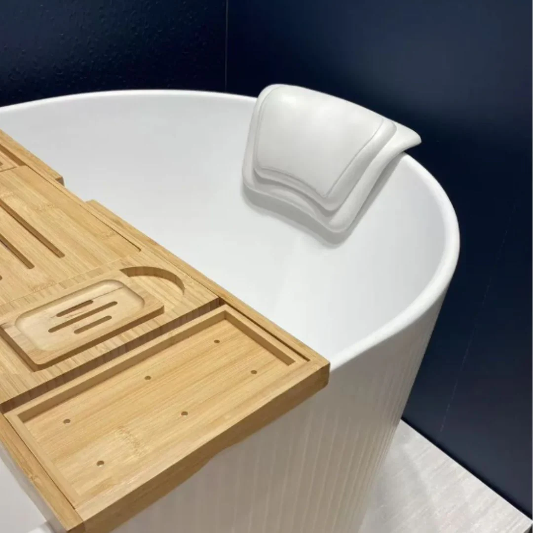 BONDI DRIFT Bath Pillow Matte White 320mm
