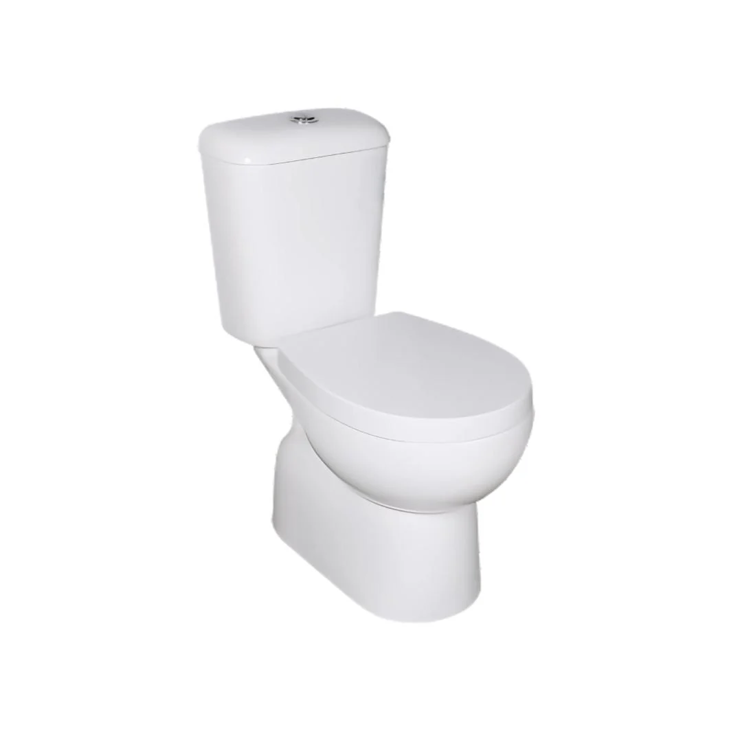 Linsol Botany Close Couple Toilet Suite  - Chrome