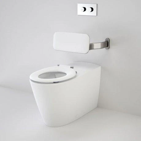 Caroma Care 800 Cleanflush Wall Faced Invisi Series II Suite With Backrest - Image 3