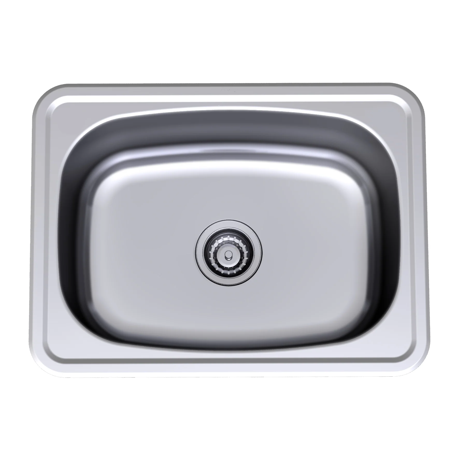 Caroma Clark Single 45 Litre Flushline Tub - 0TH, NO BY-PASS
