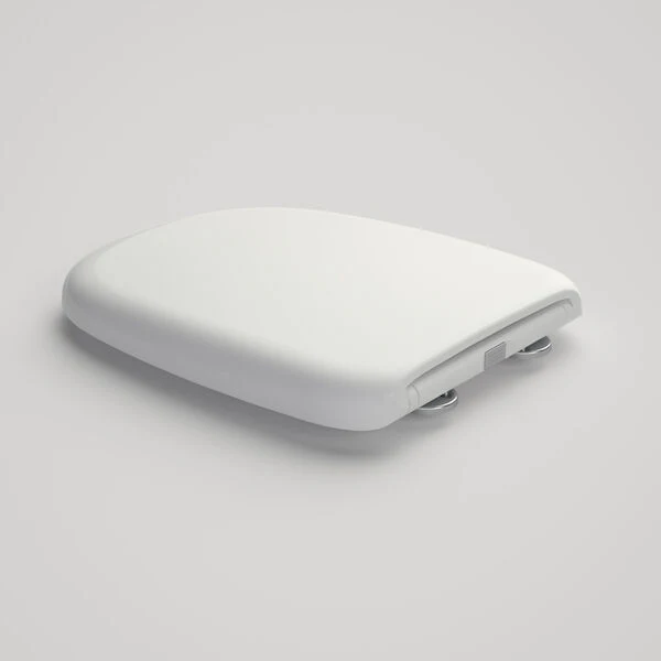 Caroma Contura II Soft Close Toilet Seat - White Gloss - Image 2