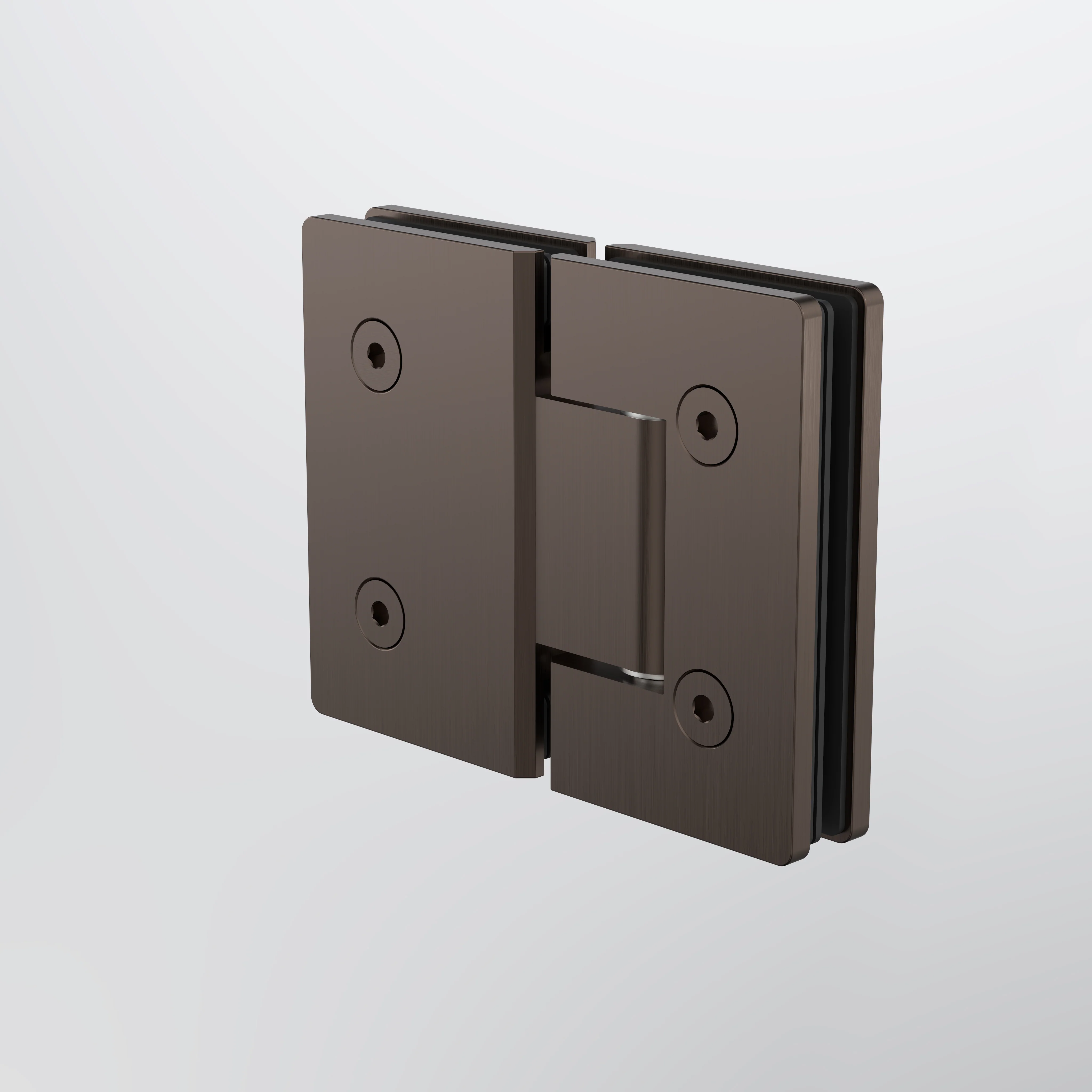 Caroma Glass to Glass Shower Door Hinge - Brushed Bronze - Image 2