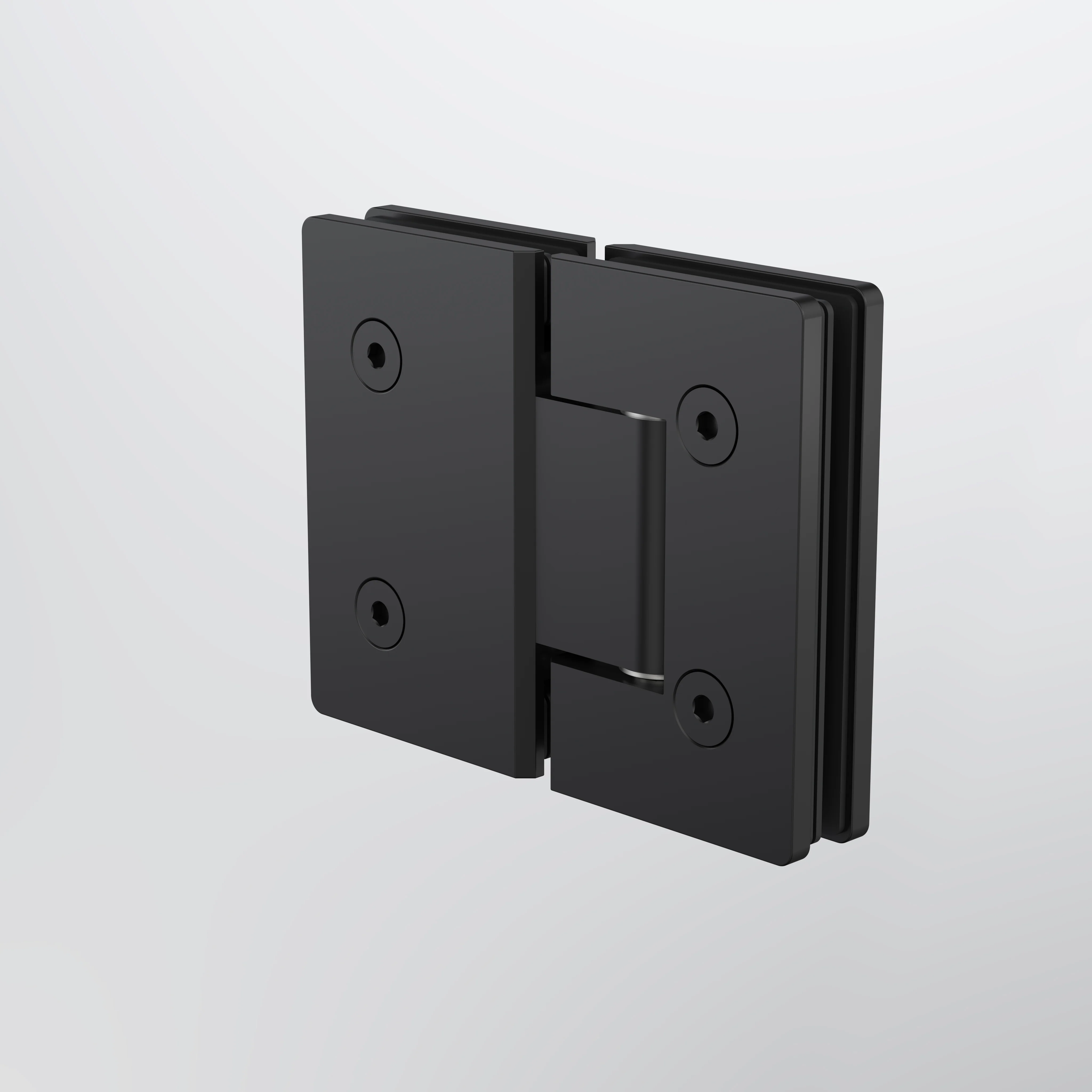 Caroma Glass to Glass Shower Door Hinge - Matte Black - Image 2
