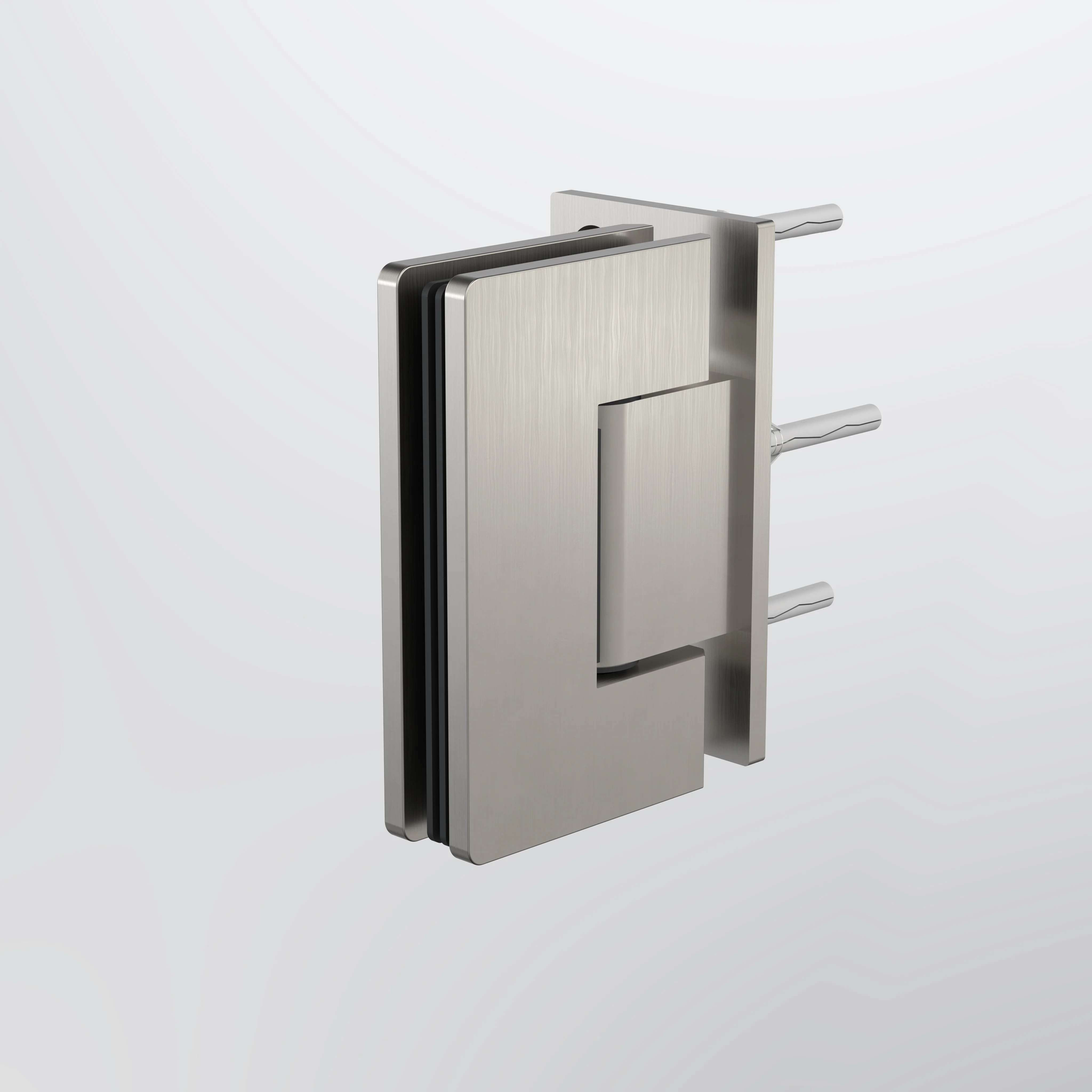 Caroma Glass to Wall Shower Door Hinge - Brushed Nickel