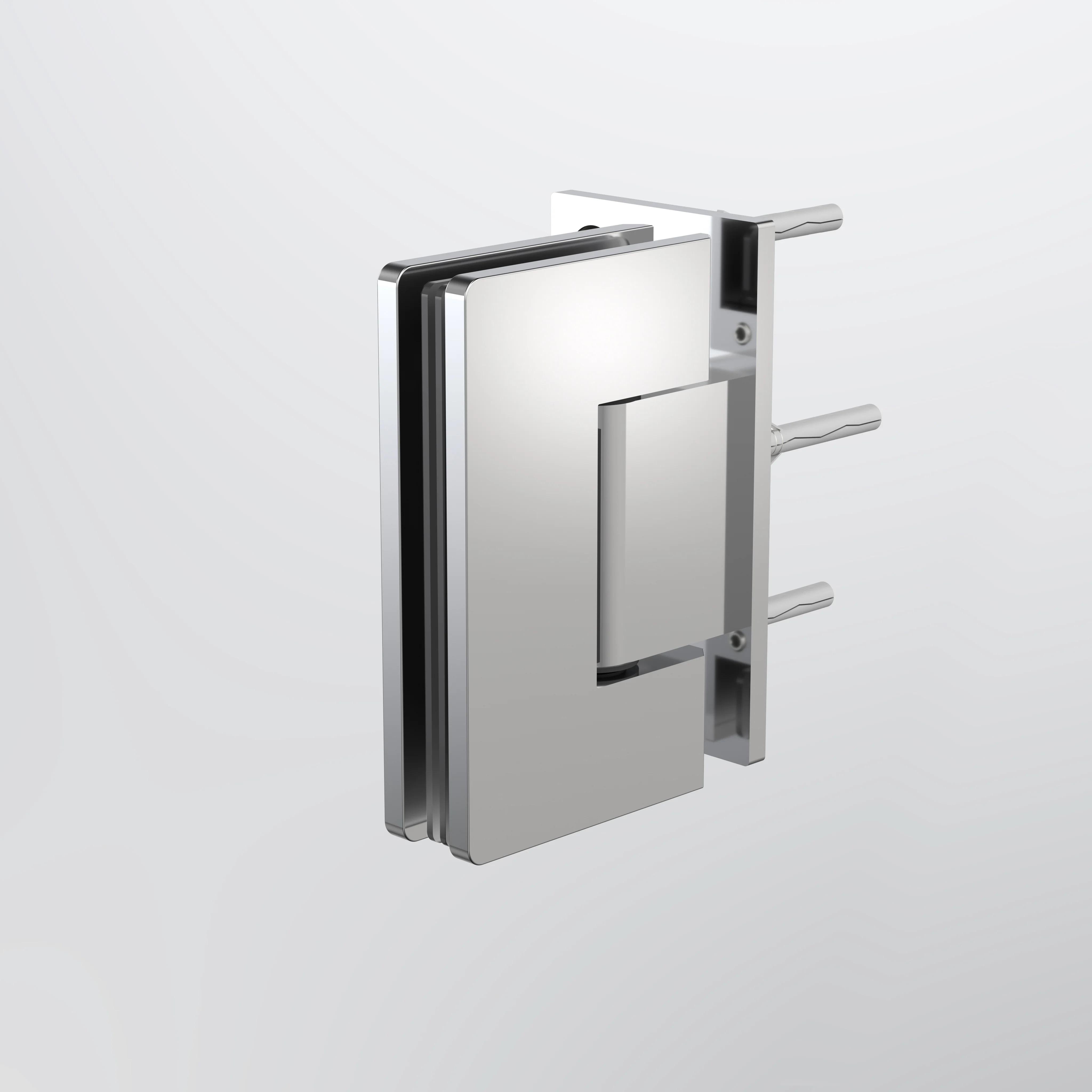 Caroma Glass to Wall Shower Door Hinge - Polished Stainless Steel