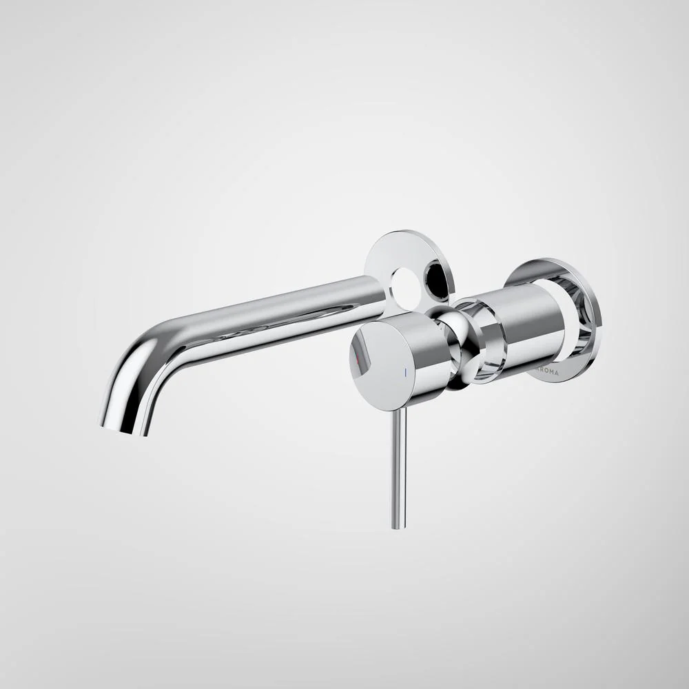 Caroma Liano II 175mm Wall Basin/Bath Twin Plate (Trim-Kit) - Chrome