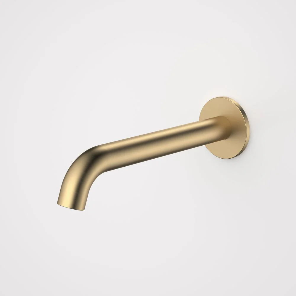 Caroma Liano II 210mm Basin/Bath Outlet - Brushed Brass