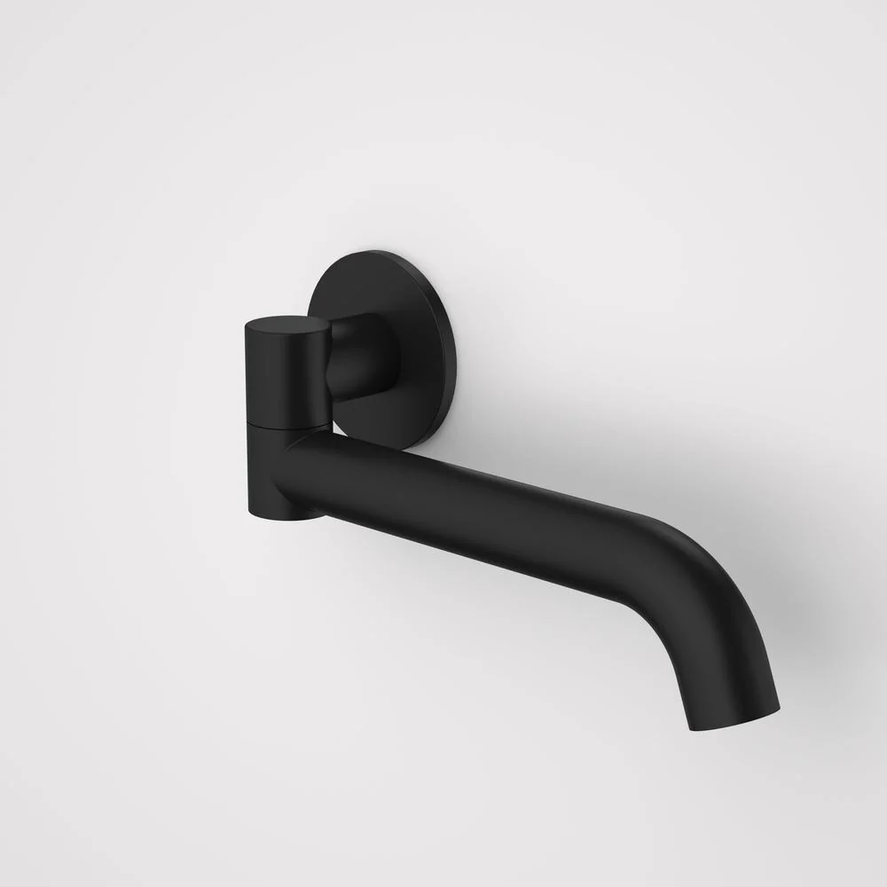 Caroma Liano II 220mm Bath Swivel Outlet - Matte Black