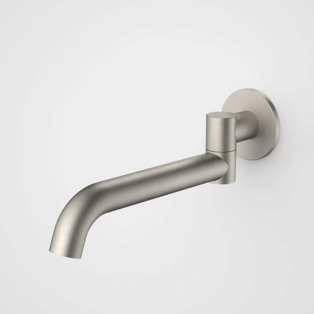 Caroma Liano II 220mm Bath Swivel Outlet - Brushed Nickel