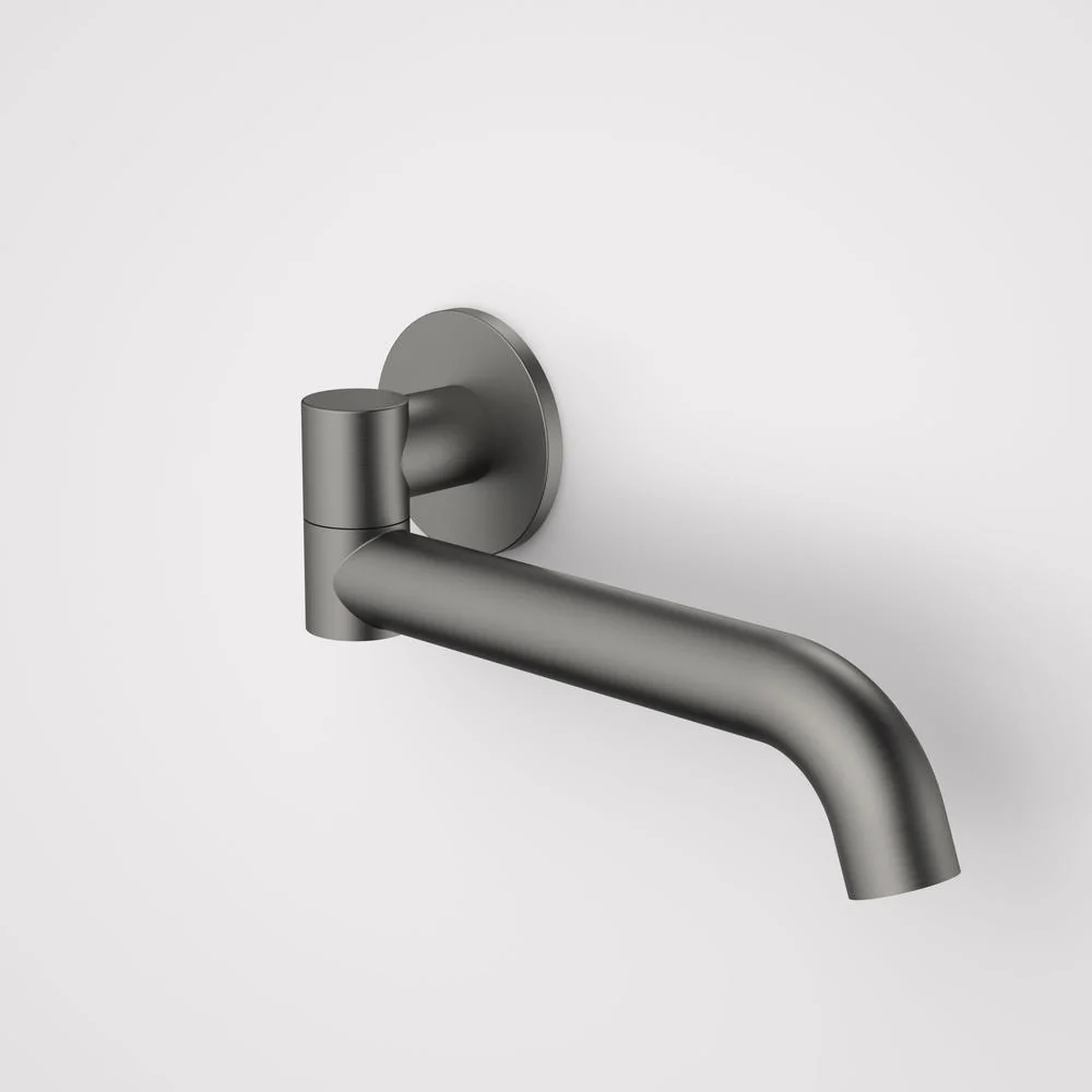 Caroma Liano II 220mm Bath Swivel Outlet - Gun Metal